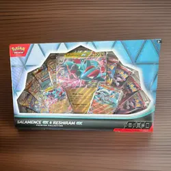 Pokemon TCG Salamence ex & Reshiram ex Premium Collection 2024 English Sealed - Image 1