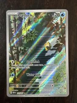 Psyduck 175/165 SV Scarlet & Violet 151 Illustration Rare Full Art Holo ENG - Image 1