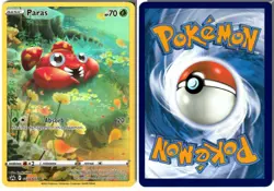 Paras GG32/GG70 Holo Crown Zenith Galarian Gallery Pokemon NM - Image 3