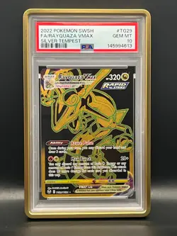 Rayquaza VMAX TG29/TG30 Secret Rare Holo-2022 SWSH Pokemon Silver Tempest PSA 10 - Image 1