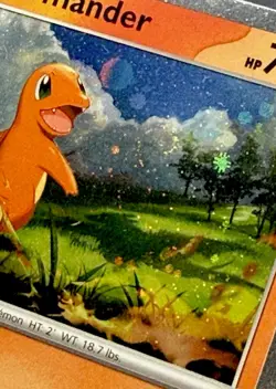 🌀 SWIRL 🌀 Charmander 007/091 Cosmos Holo - Paldean Fates - Pokemon NM - Image 3