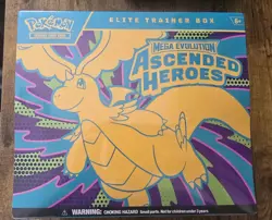 Pokemon TCG Mega Evolution Ascended Heroes Elite Trainer Box - New & Sealed - Image 1