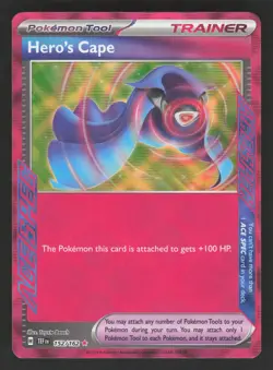 Hero's Cape 152/162 Pokemon TCG SV05: Temporal Forces NM - Image 1