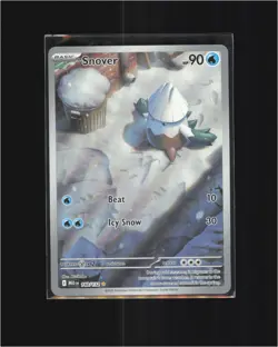 Snover 140/132 Illustration Rare Mega Evolution Pokemon Near Mint - Image 1