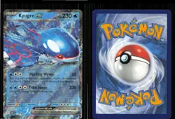 Kyogre ex 178 Holo Promo Scarlet & Violet Promo Pokemon Near Mint - Image 3
