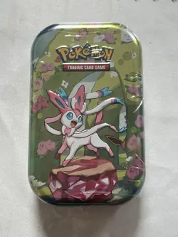 Pokemon TCG Prismatic Evolutions Booster Packs Mini Tins Containing 2 Packs New - Image 2