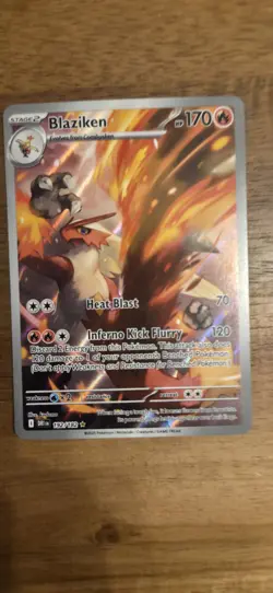 Blaziken - 192/182 - Illustration Rare NM, English Pokemon Destined Rivals - Image 1