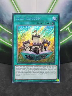 Yugioh Toon Kingdom DRL2-EN023 Secret Rare 1st Edition NM - Image 1