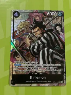 One Piece TCG OP16-082 SR Alternate Art Alt - Kin’emon - Time of Battle ENGLISH - Image 1