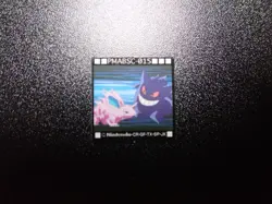 Pokemon Bros GB Pocket Mini Card Non Holo Nidorino VS Gengar #5712 EX - Image 1