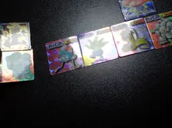 Pokemon GB Pocket Mini Card Prism Holo x7 Bulbasaur Rapidash Vileplume etc #5753 - Image 4