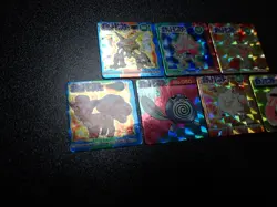 Pokemon GB Pocket Mini Card Prism Holo x7 Alakazam Hitmonlee Hitmonchan etc#5756 - Image 2