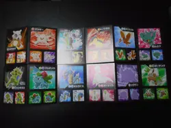 Pokemon Card Coris Promo Non Holo Sticker x4 Gyarados Tyranitar Ditto etc #3946 - Image 1