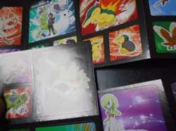 Pokemon Card Coris Promo Non Holo Sticker x4 Gyarados Tyranitar Ditto etc #3946 - Image 3