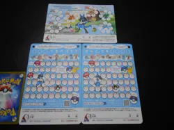 Pokemon JP Post Radio Gymnastics Attendance Card x3 Pikachu Snorlax etc #3367 - Image 5