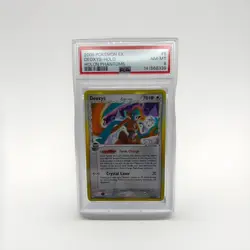 Pokemon TCG PSA 8 2006 Holon Phantoms Deoxys 5/110 Holo Delta Species - Image 1