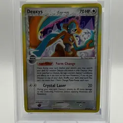 Pokemon TCG PSA 8 2006 Holon Phantoms Deoxys 5/110 Holo Delta Species - Image 2