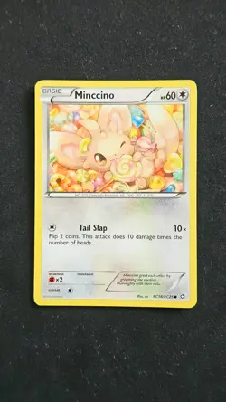 Pokemon - Legendary Treasures - Minccino Radiant Collection Holo - RC18/RC52 - Image 1