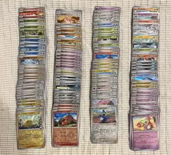Pokemon Journey Together - Holo/Reverse Holo ONLY Bulk Lot Of 190 - NM - Image 1