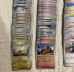 Pokemon Journey Together - Holo/Reverse Holo ONLY Bulk Lot Of 190 - NM - Image 4