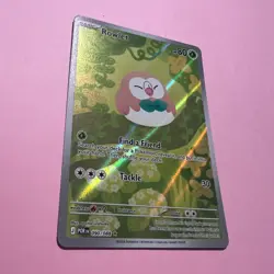 Rowlet 090/088 NM Illustration Rare Perfect Order Pokemon Card TCG English - Image 3