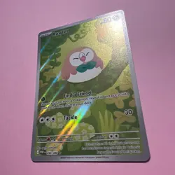 Rowlet 090/088 NM Illustration Rare Perfect Order Pokemon Card TCG English - Image 5