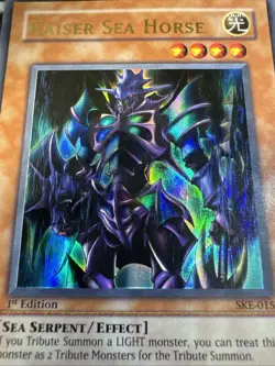 Yu-Gi-Oh! TCG Kaiser Sea Horse Starter Deck Kaiba Evolution SKE-015 1st Edition - Image 3