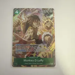 One Piece - Monkey.D.Luffy ST30-012 Alt Art Alternate Parallel English NM - Image 1