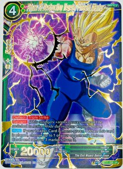 Prince of Destruction Vegeta Prideful Warrior | Reprint | SR Foil Dragon Ball NM - Image 1