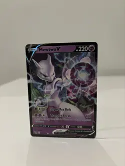 Mewtwo V 030/078 Pokemon Card Full Art - Image 1