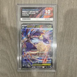 Mega Symphonia Mega Latias ex Special Art Rare 088/063 JP ACE 10 Holo - Image 1