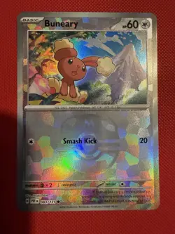 Buneary 083/131 Master Ball Reverse Holo Pokemon TCG Prismatic Evolutions - Image 1