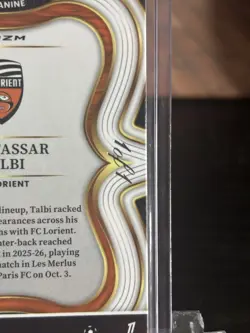 2025/26 Select Ligue 1 Mezzanine Prizm Montassar Talbi One of One 1/1 #190 - Image 3