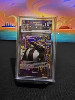 One Piece TCG Queen SP ST04-005 Ace 10 Gem Mint English - Image 1