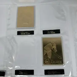 Danbury Mint 22kt Gold Baseball Cards Lot Of 26 - Image 2