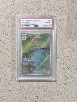 PSA 10 Ivysaur SV 151 Illustration Rare 167/165 Pokemon English 167 GEM Mint - Image 1