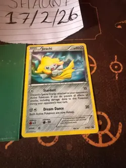 Pokemon Jirachi XY67 Black Star Promo Holo Card Near Mint Condition - Image 1