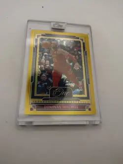 Donovan Mitchell 2024-25 Panini One and One #24 Gold /10 Cavaliers sealed - Image 3