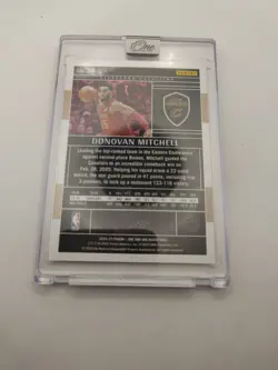 Donovan Mitchell 2024-25 Panini One and One #24 Gold /10 Cavaliers sealed - Image 5