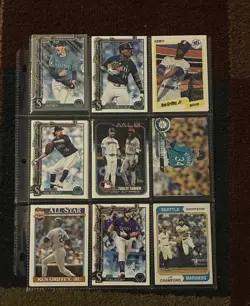 Seattle Mariners - Assorted 9 Card Lot - Image 1