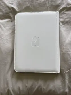 Vault x 9 Pocket Exo-Tec Zip White Edition Binder for 360 Trading Card - Image 2