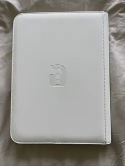 Vault x 9 Pocket Exo-Tec Zip White Edition Binder for 360 Trading Card - Image 4