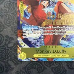 Bandai One Piece Monkey D. Luffy P-036 Promo Winner Foil 4000 3 - Image 5