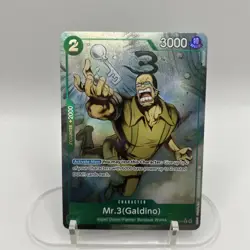 Mr.3(Galdino) (Alt Art) ST30-014 C Stard Deck EX (Luffy & Ace) - ONE PIECE - Image 2