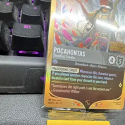 Pocahontas - Steadfast Traveler - Disney Lorcana Promo Cards (DLPC) - Image 5