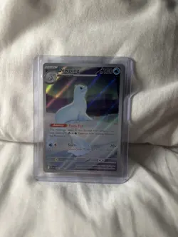 POKEMON TCG DEWGONG 097/094 HOLO ILLUSTRATION RARE NM PHANTASMAL FLAMES - Image 1