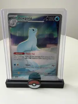 Dewgong 097/094 Illustration Rare Holo NM - Phantasmal Flames - Pokemon Card/TCG - Image 1