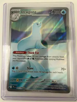 Dewgong 097/094 Illustration Rare Holo NM - Phantasmal Flames - Pokemon Card/TCG - Image 2