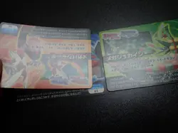 Pokemon Scrap Card x3 Mega Blaziken Swampert Sceptile #5609 EX/VG - Image 3