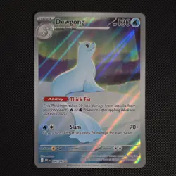 Pokemon TCG Dewgong Holo Illustration Rare 097/094 Me02: Phantasmal Flames - Image 1